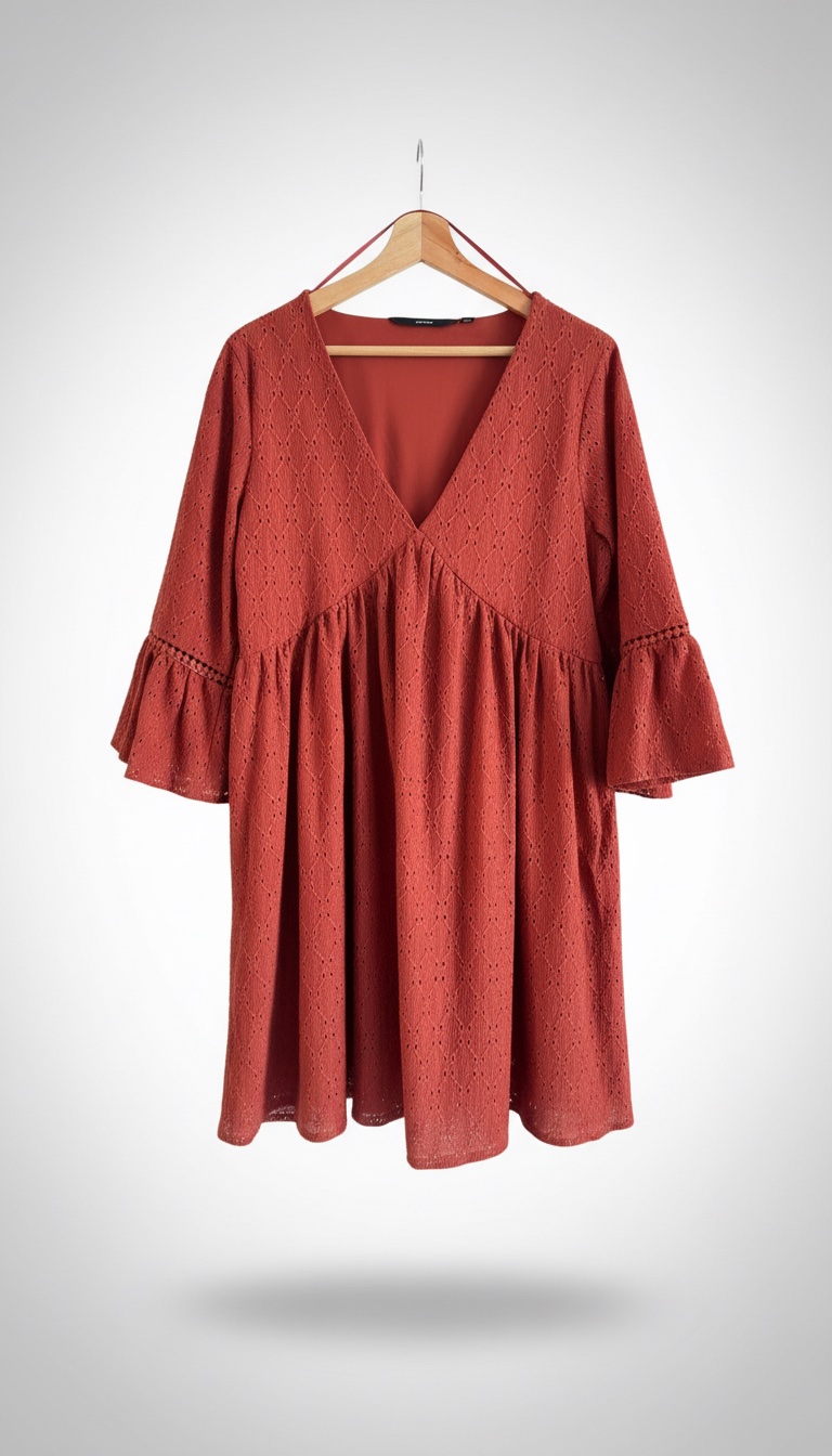 Robe courte à manches longues Vero Moda – Chic & moderne
