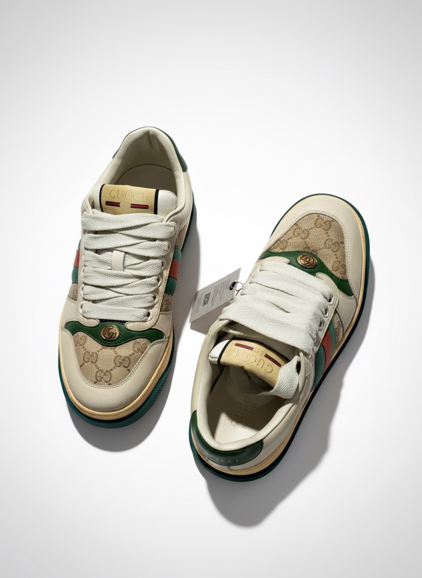 Sneakers Gucci Monogramme – Style Luxe & Iconique