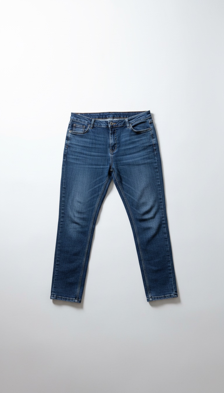 Jean bleu femme – taille 44/46, coupe confortable