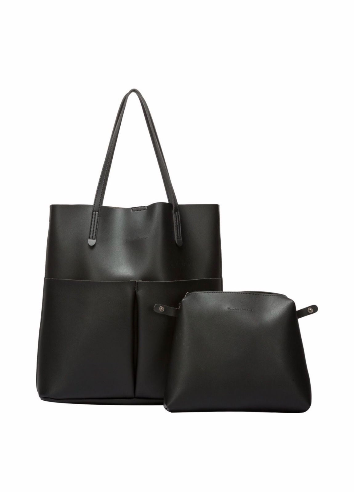 Grand sac noir avec pochette amovible 🖤