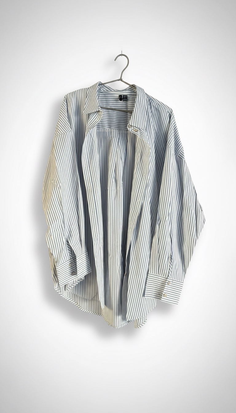 Blouse d’été bleu et blanc – légère et élégante