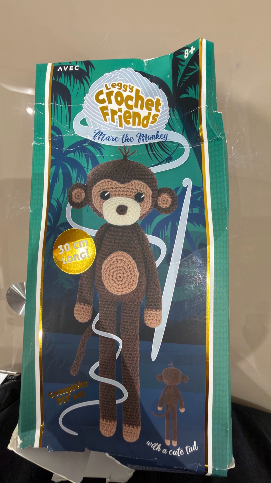 Kit DIY singe au crochet 🐵🧶