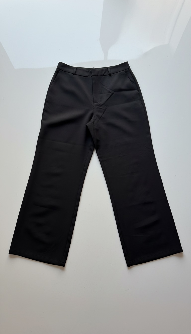 Pantalon de costume noir femme – style business élégant