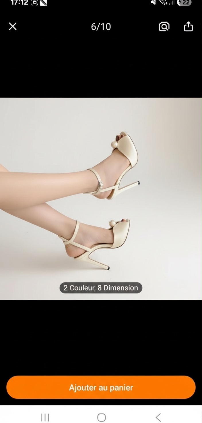 Escarpin blanc