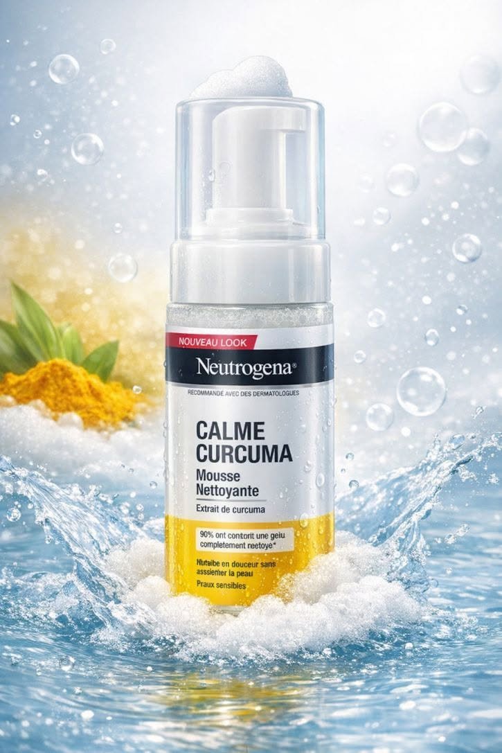 Neutrogena Calme Curcuma Mousse Nettoyante