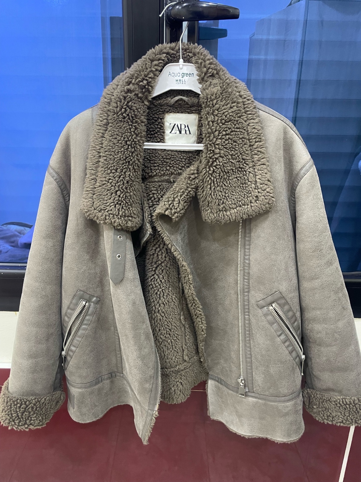 Veste aviateur zara 