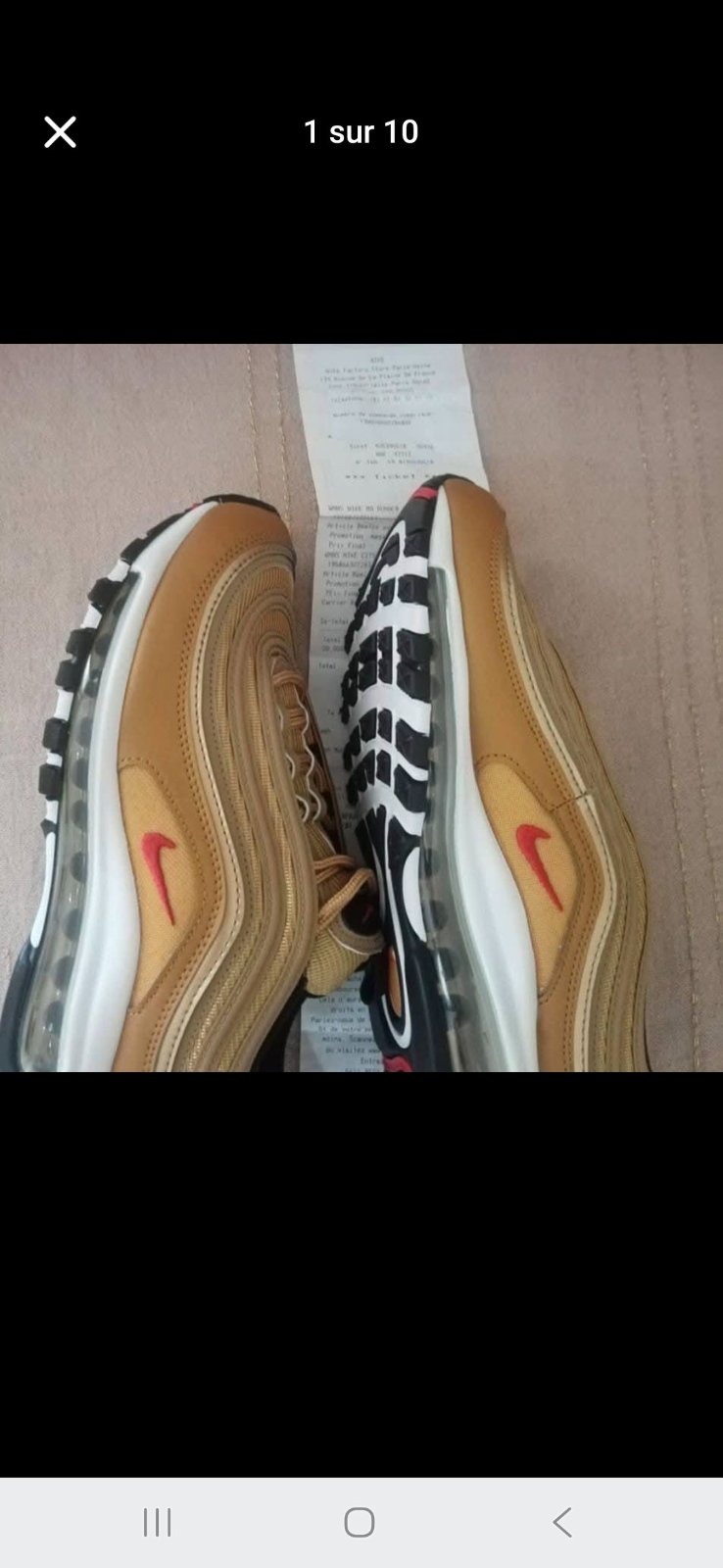 Nike air max d’origine importé 