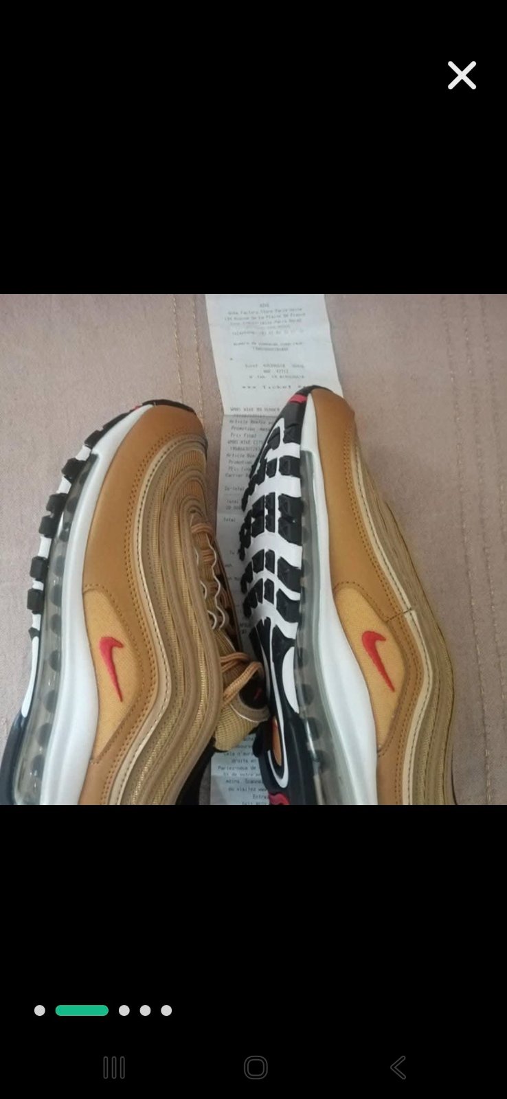 Nike air max d’origine importé pointure 38.5 