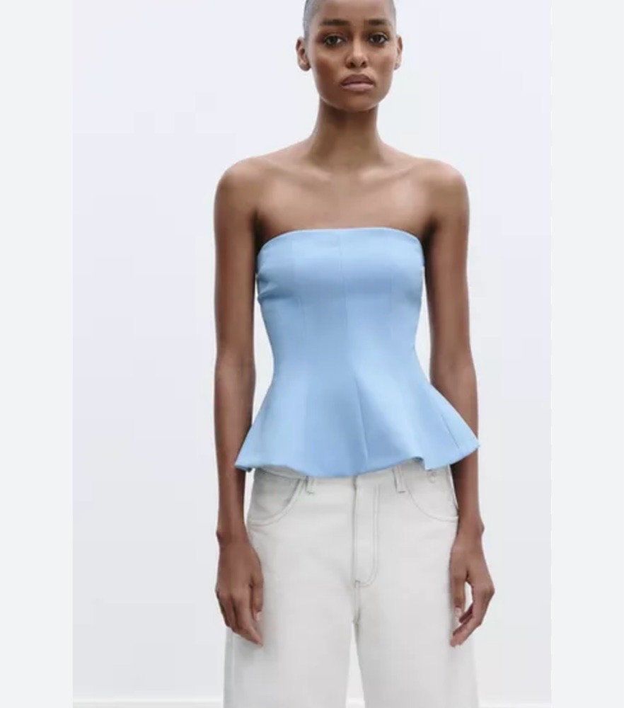 bustier zara 