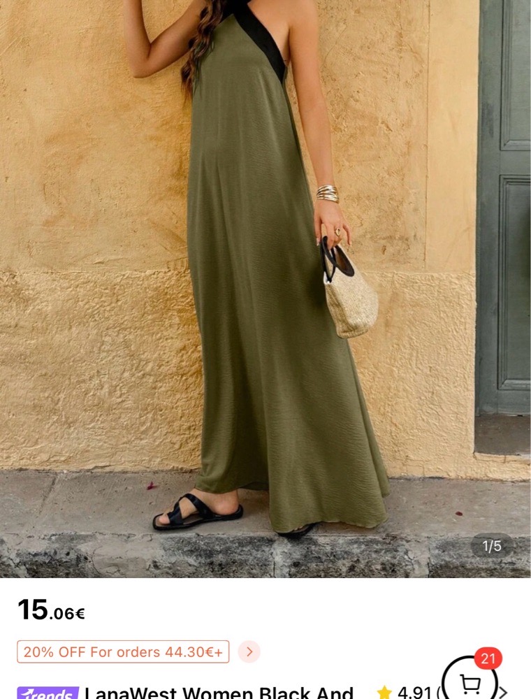 Robe shein jamais portée