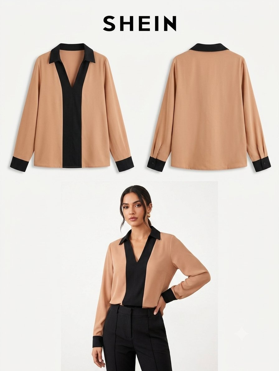 Chemise ✨ شيك وأنيقة علخر من   SHEIN ✨