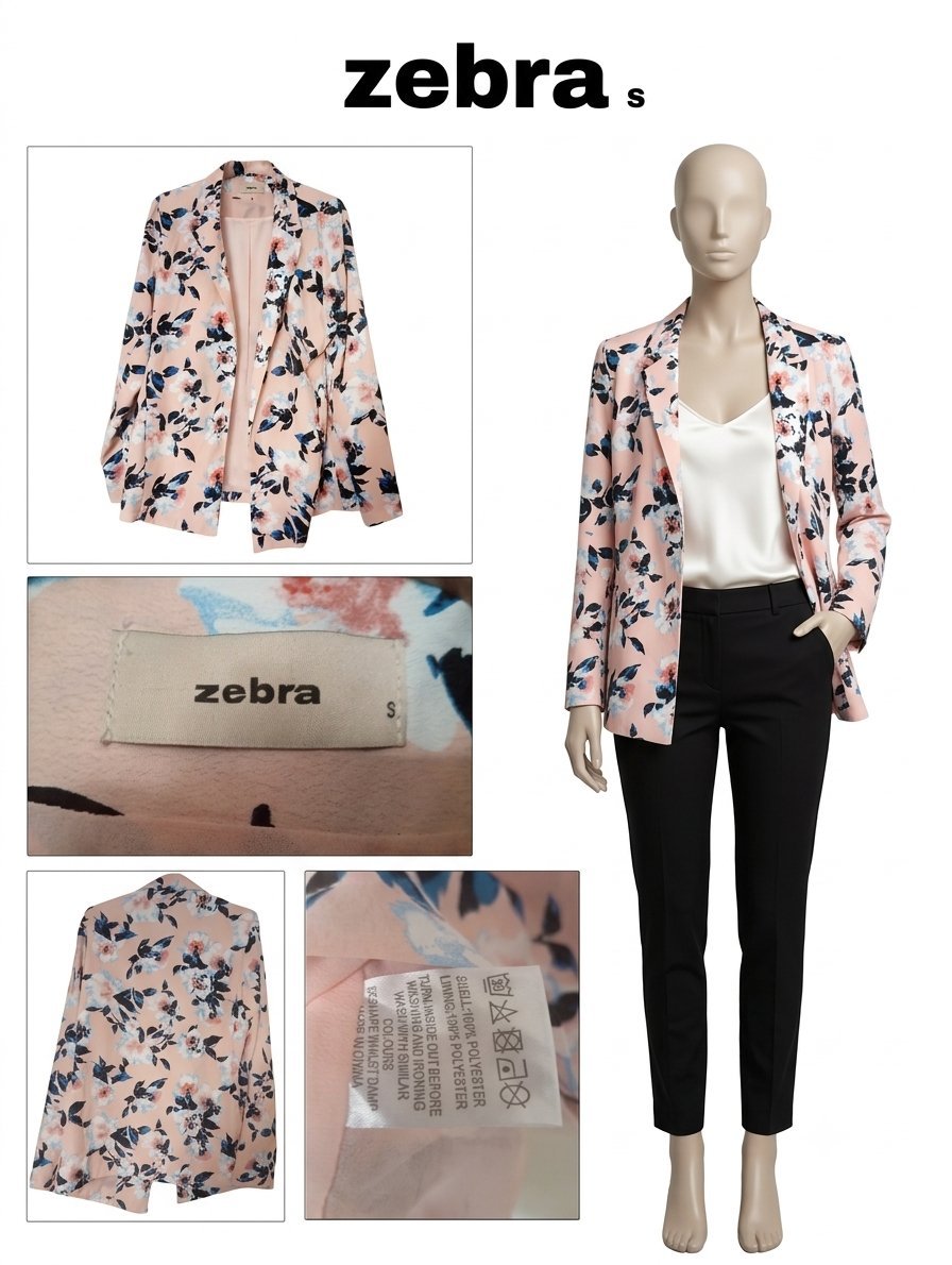 🌸 Blazer  أنيق ومميز من ماركة ZEBRA 
