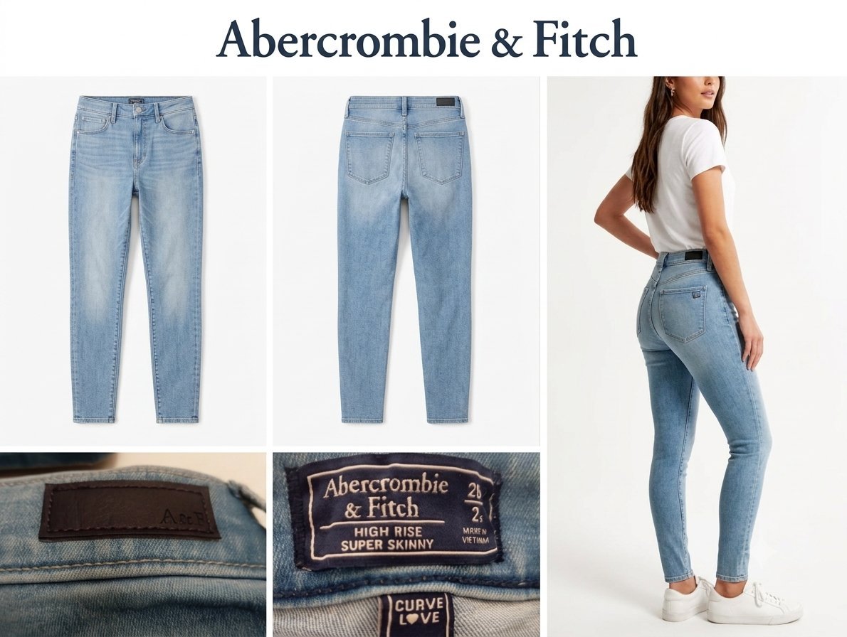 👖 جينز هبال من الماركة العالمية Abercrombie & Fitch! ✨