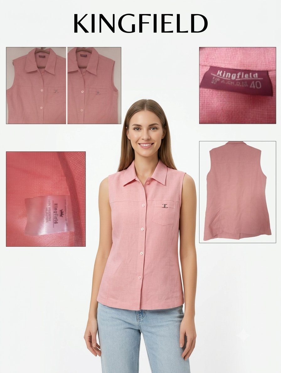 Vest rose 🩷 Kingfield 🩷
