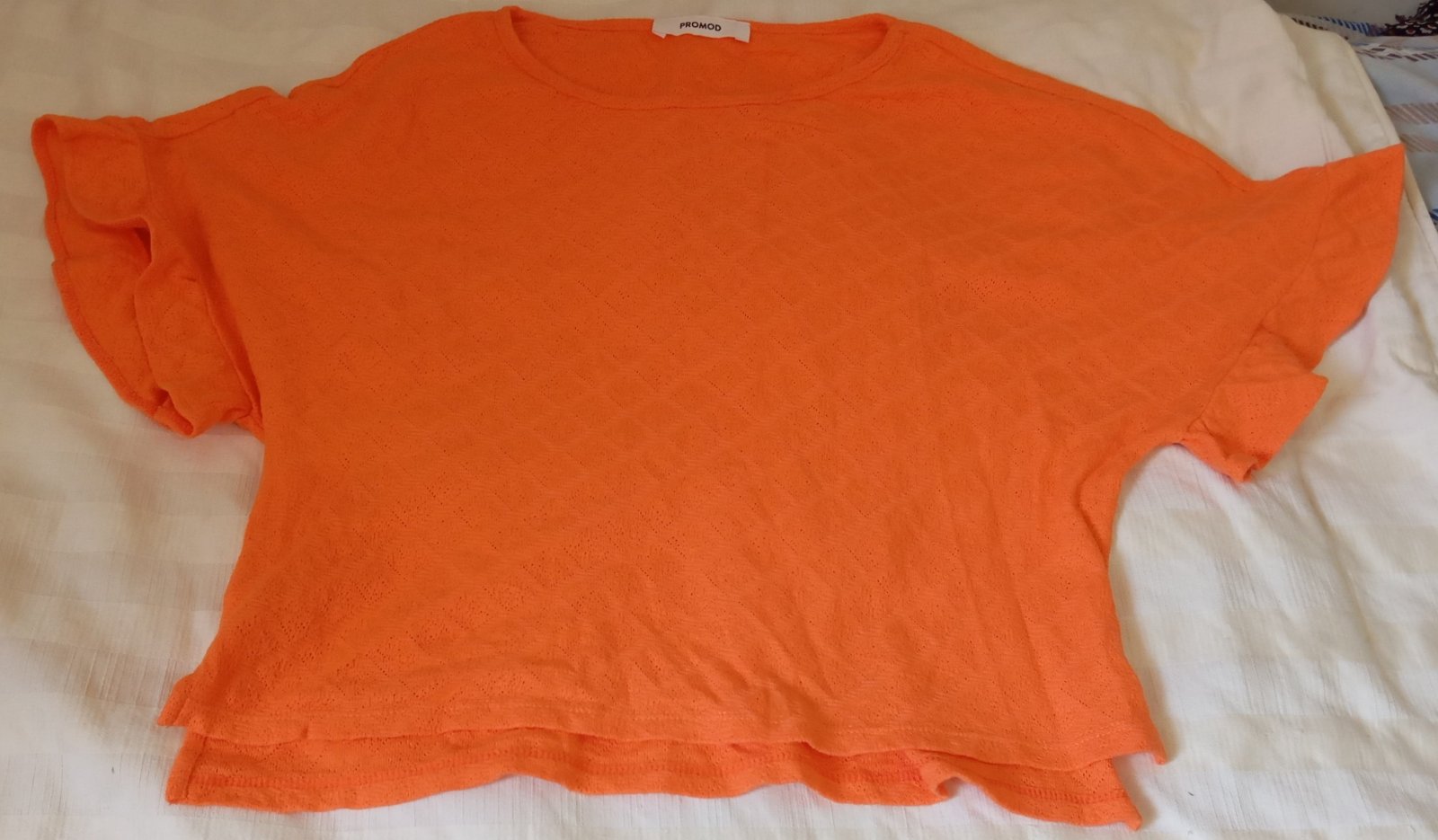  🧡 مريول PROMOD صيفي خفيف - Couleur orange vitaminée ☀️🍊