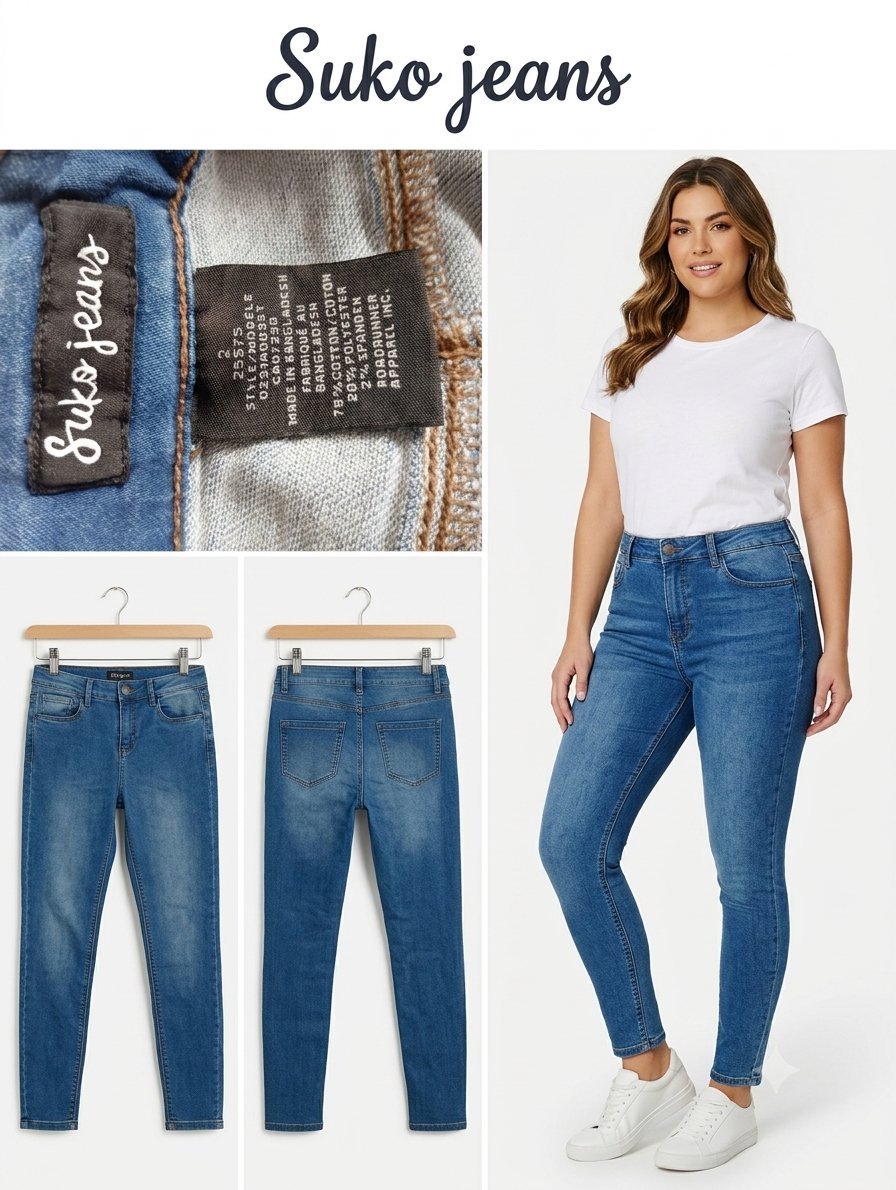 👖 جينز هبال ومريح علخر من ماركة Suko Jeans العالمية! ✨