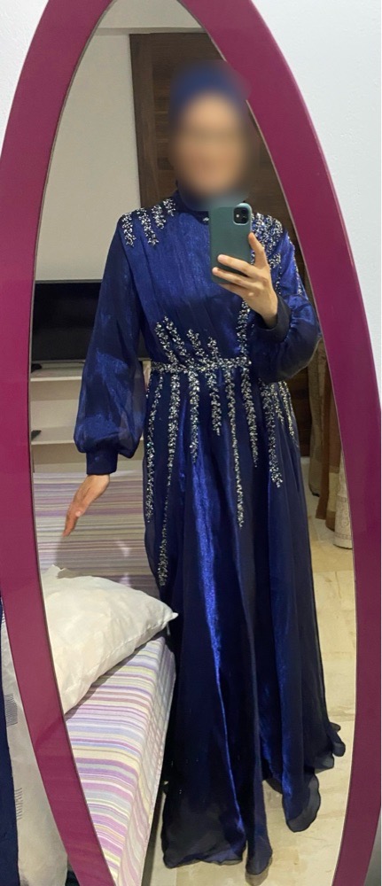 Robe modeste de soirée