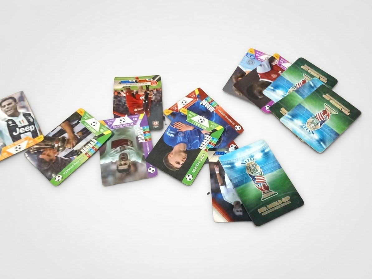 Lot de Cartes panin Foot -Joueurs
