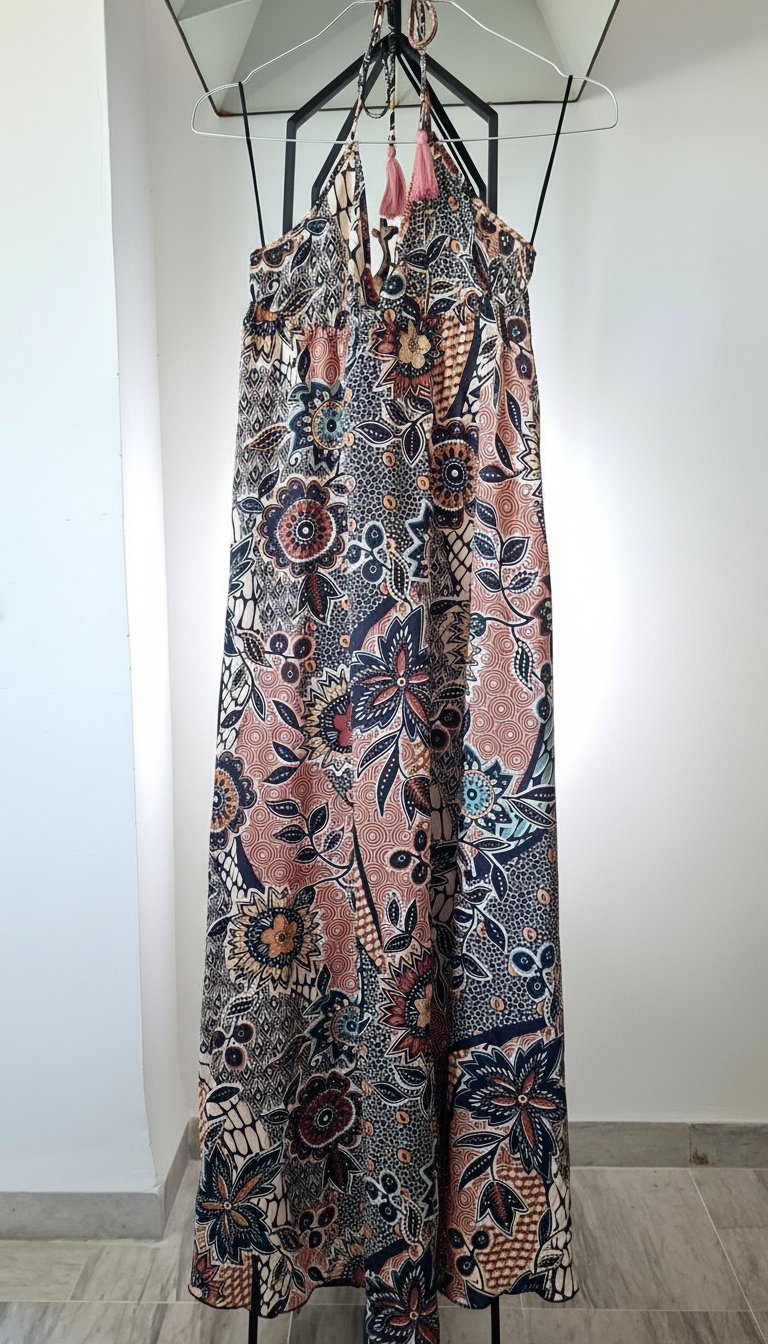 Robe longue dos nu