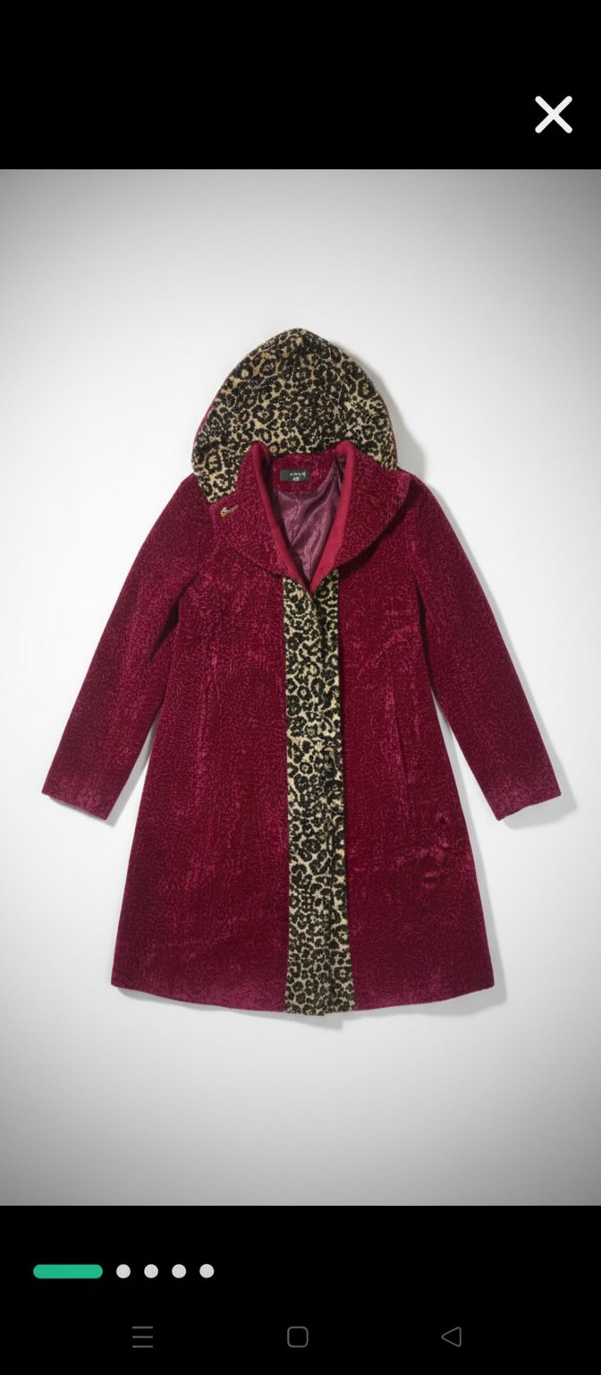 Je vende un  monteau rouge