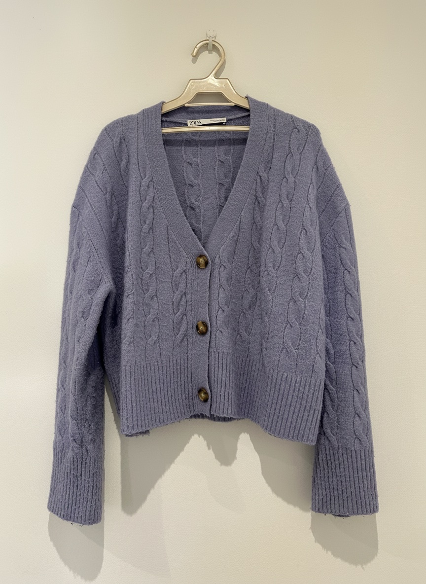 Cardigan lilas ZARA