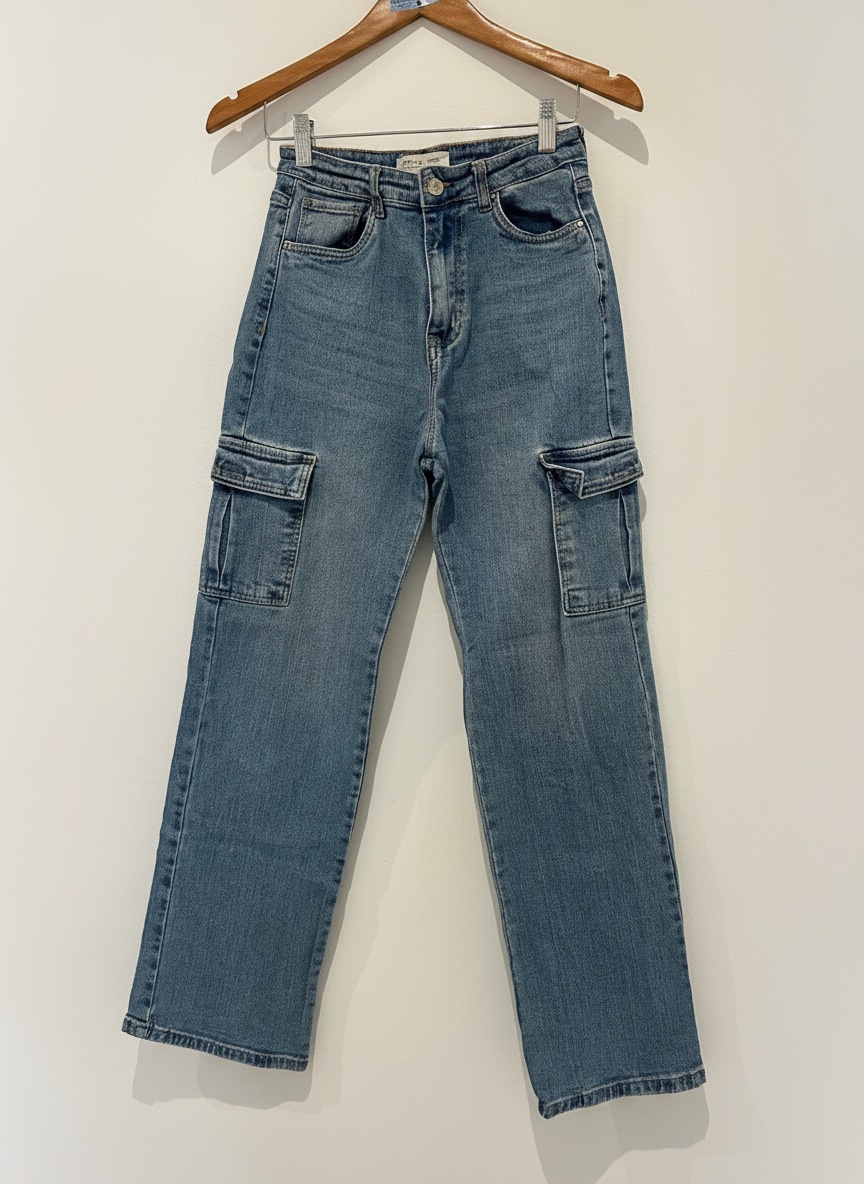 Jeans cargo jamais portés  