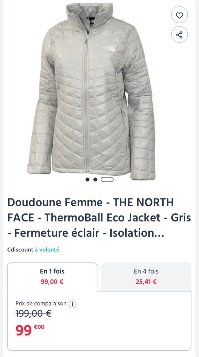Doudoune The North Face Thermoball eco jacket 