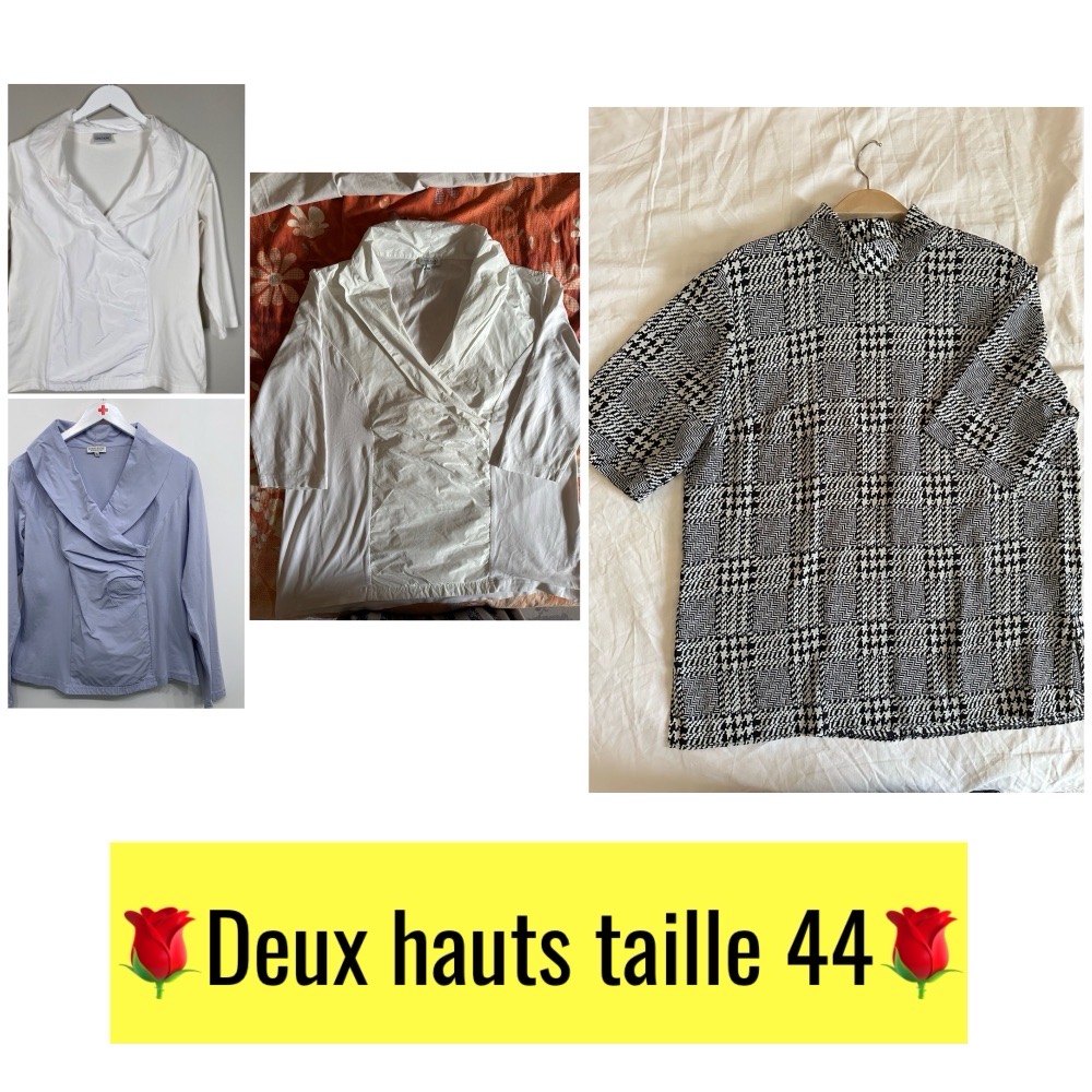Deux Haut taille 44 🌹🌹