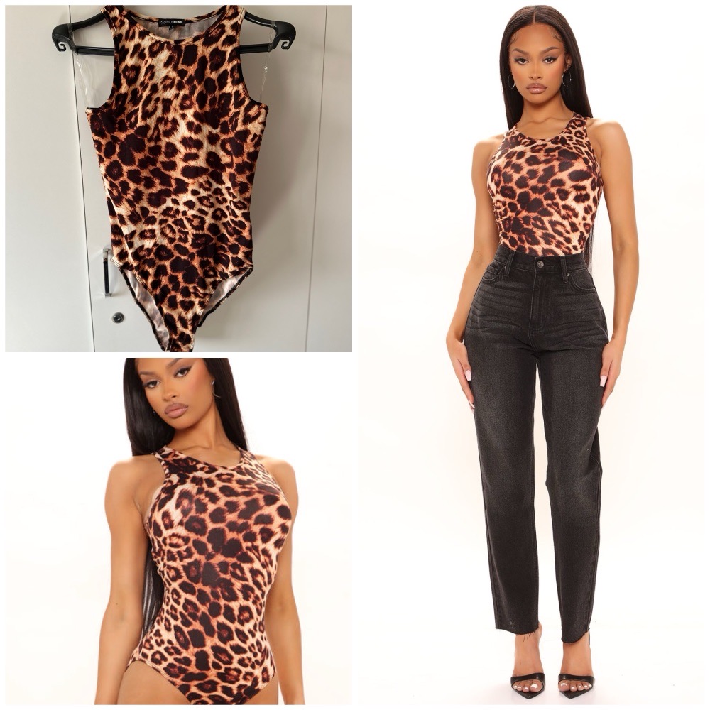 Printed Bodysuit-Leopard 🐆🐆