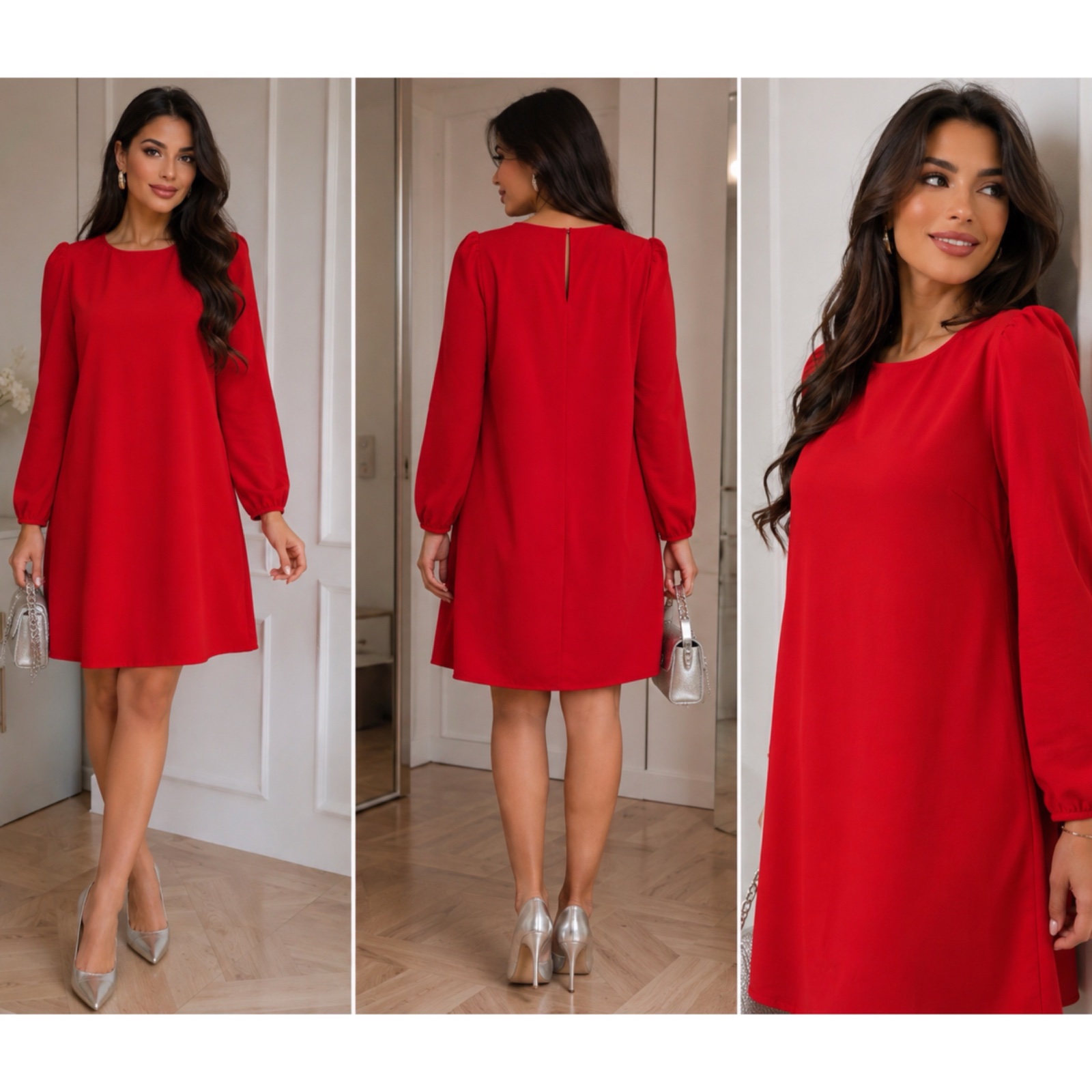❤️ Robe Rouge H&M Chic & Élégante – Taille XL – Coupe Fluide & Féminine ✨❤️🌹🔥