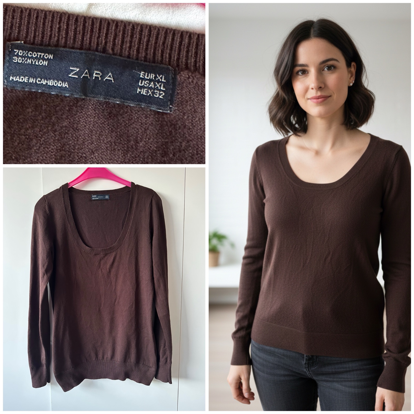 Pull zara basic 🌹🤎
