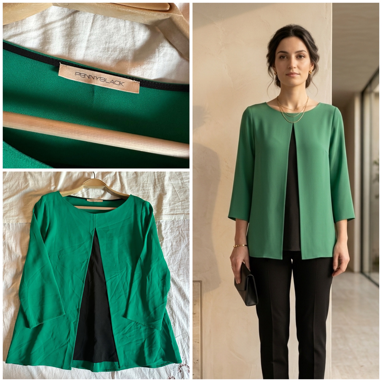 Haut Bicolore PENNYBLACK ( Groupe MaxMara )-Chic & Fluide