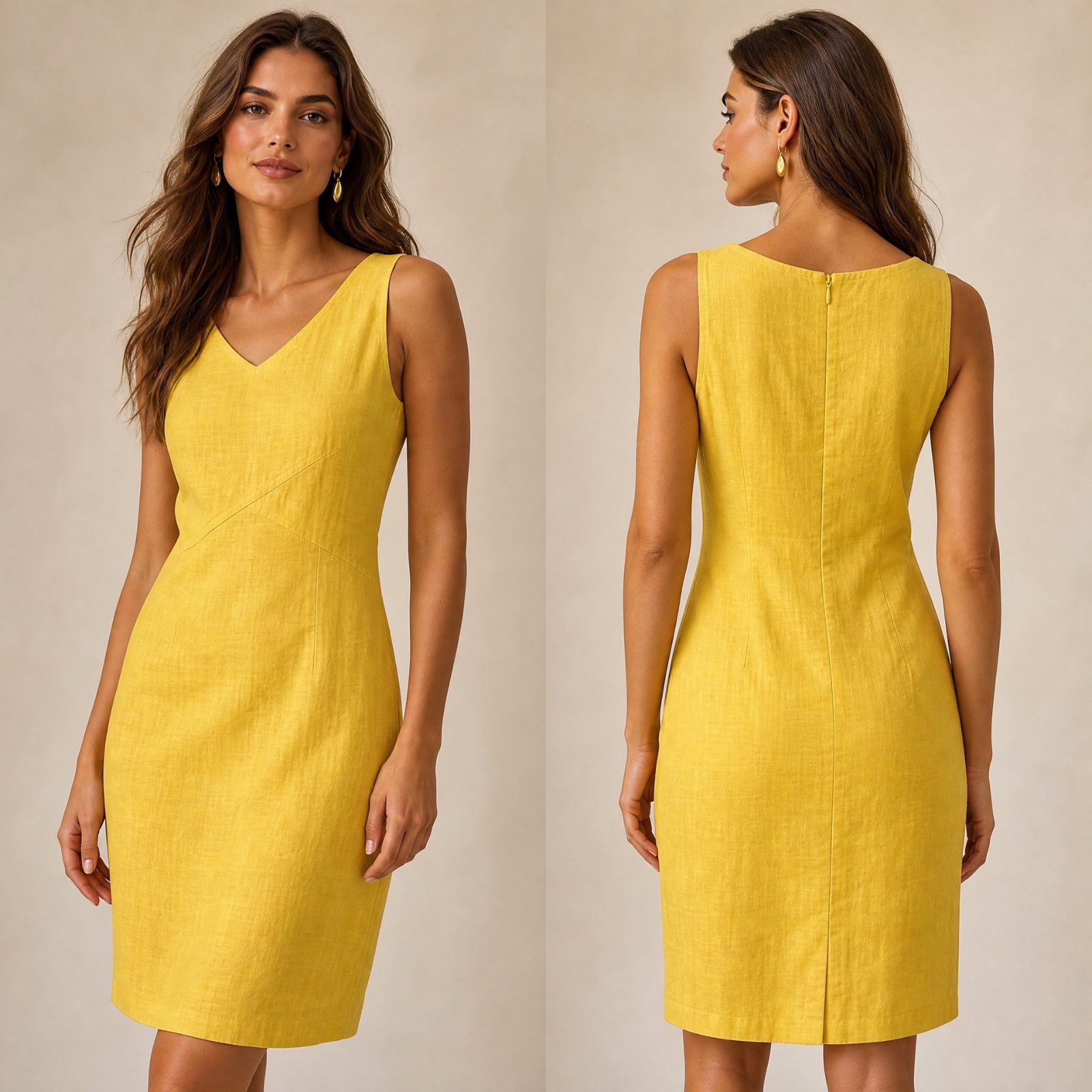 ✨🔥 L’Élégance Solaire : La Robe en Lin RIANI, une Icône de Style pour la Femme Moderne ☀️🔥🥰✨💛🌹