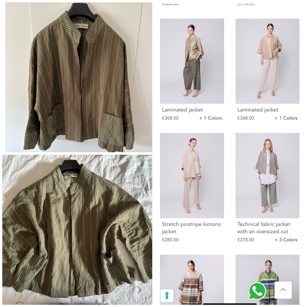 Jacket sayefi 💚😍 88% Viscose 🌹 de la marque Martino Midali 🌹