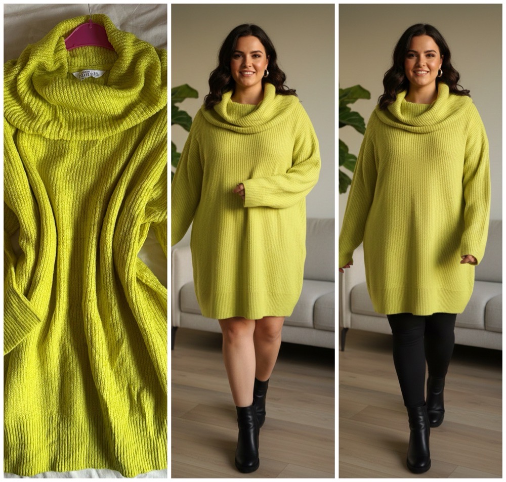 Pull robe femme 😍💚