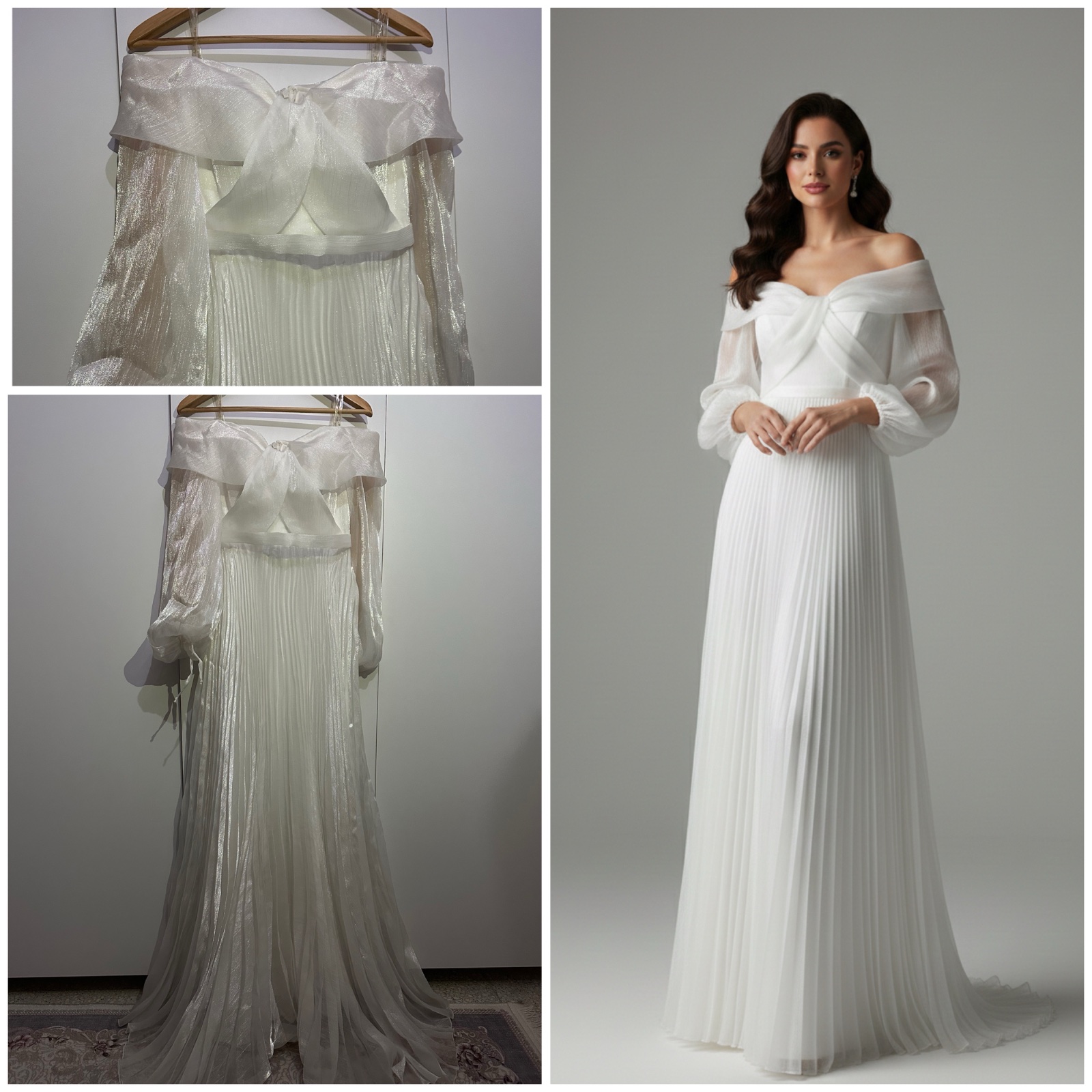Robe fiançailles blanc sale 😍🌹