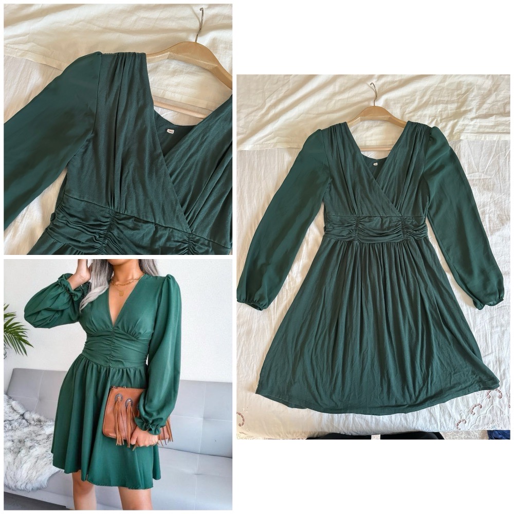 Magnifique robe vert 🌹🌹