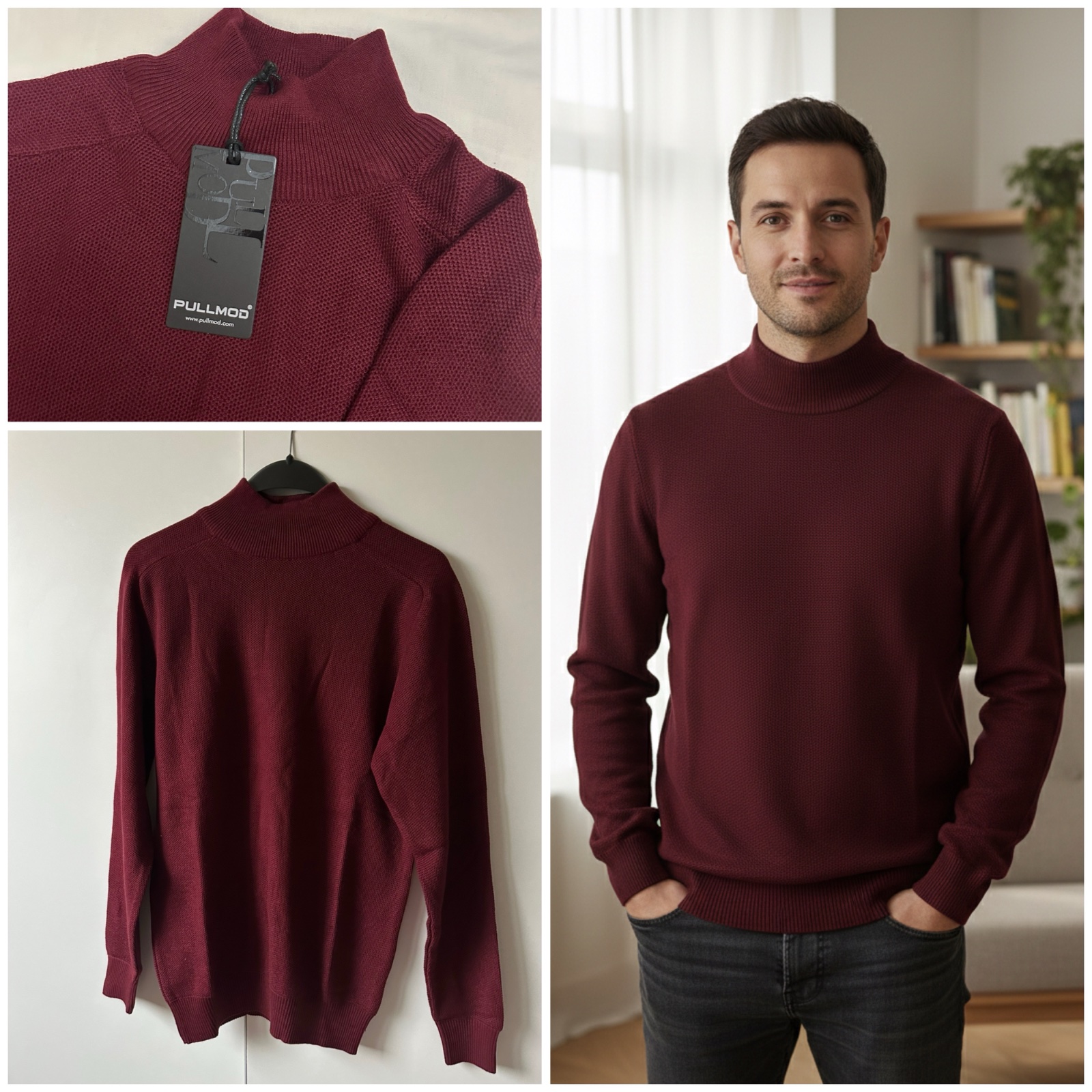 Pull col roulée 🌹
