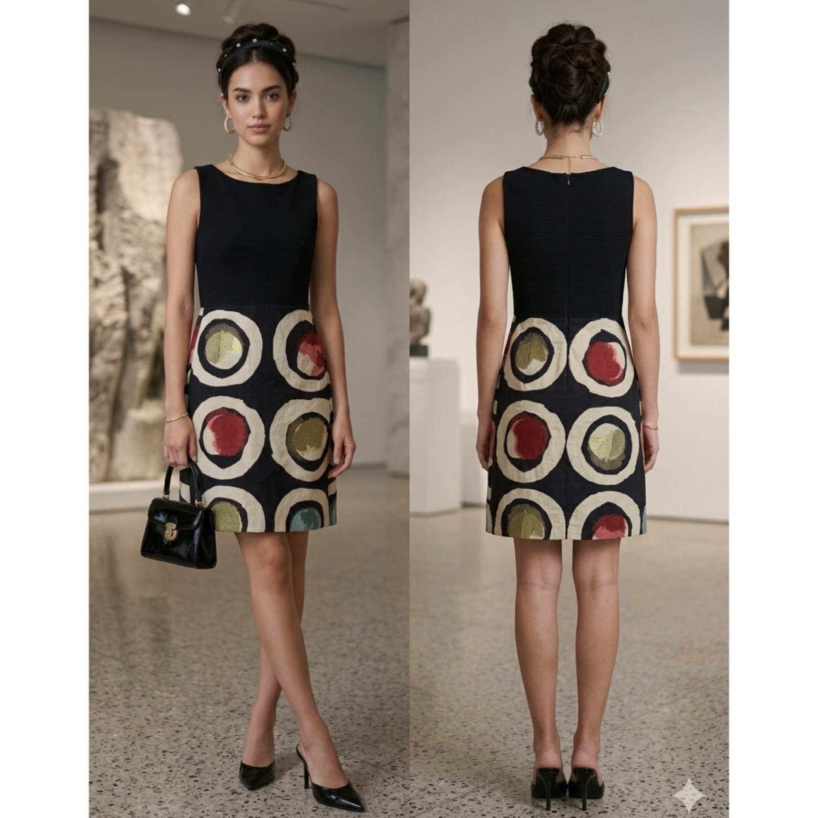 ✨ Magnifique Robe DESIGUAL Collection Christian Lacroix - Coupe Chic & Arty - T38 (État Neuf)🔥🔥🌹✨