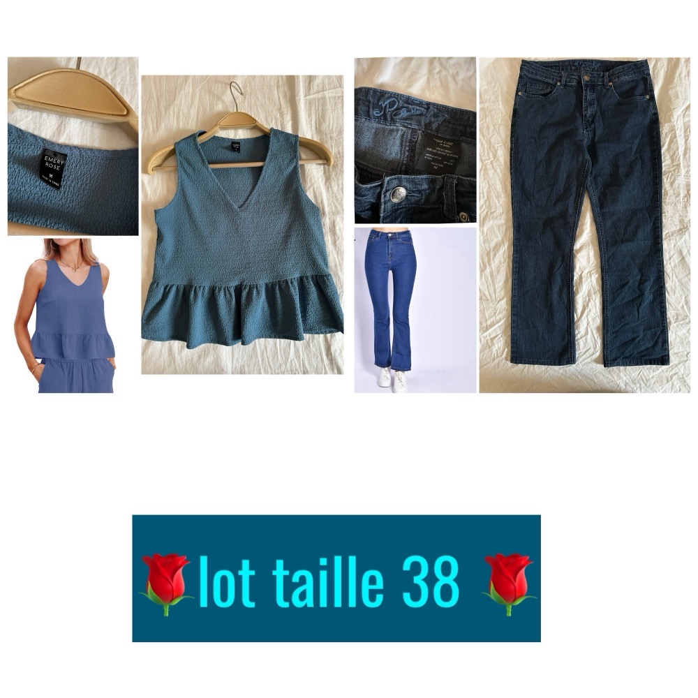 Lot taille 38 🌹
