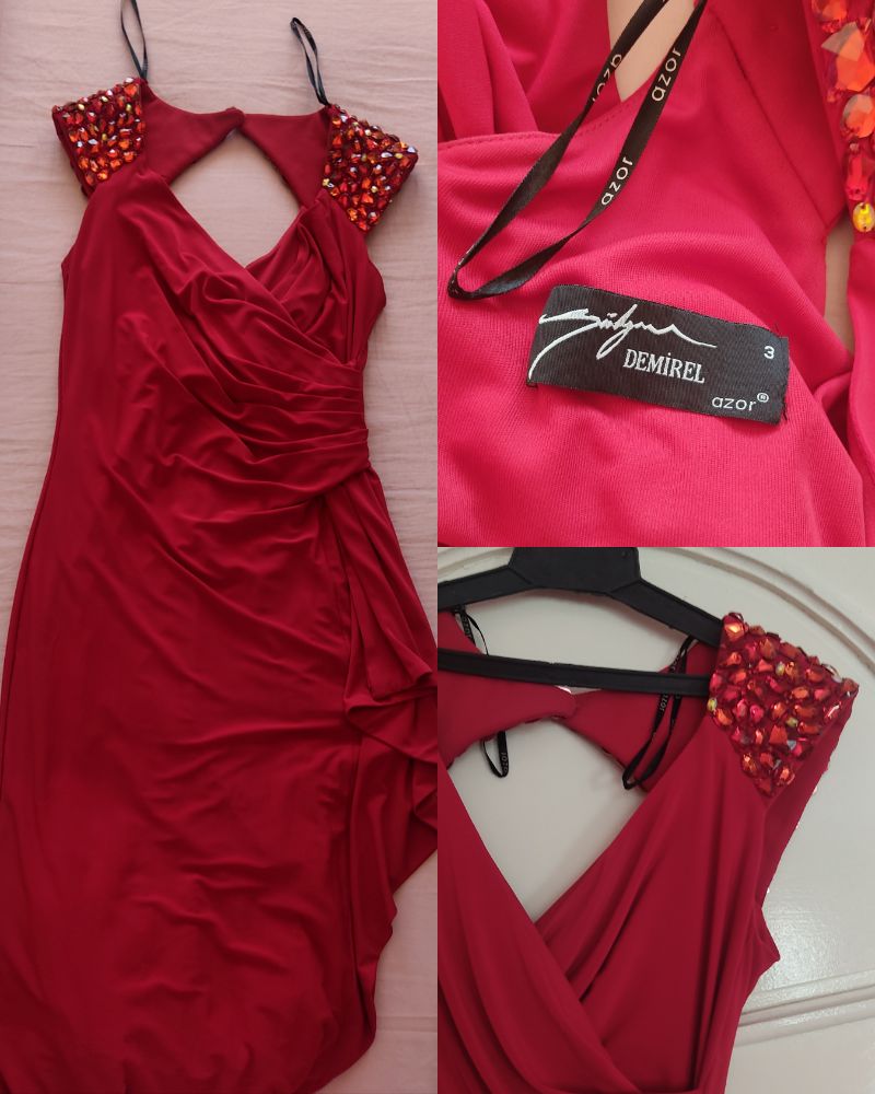 Robe sirène soirée neuf porté deux fois maximum❤🌹🌹🌹
