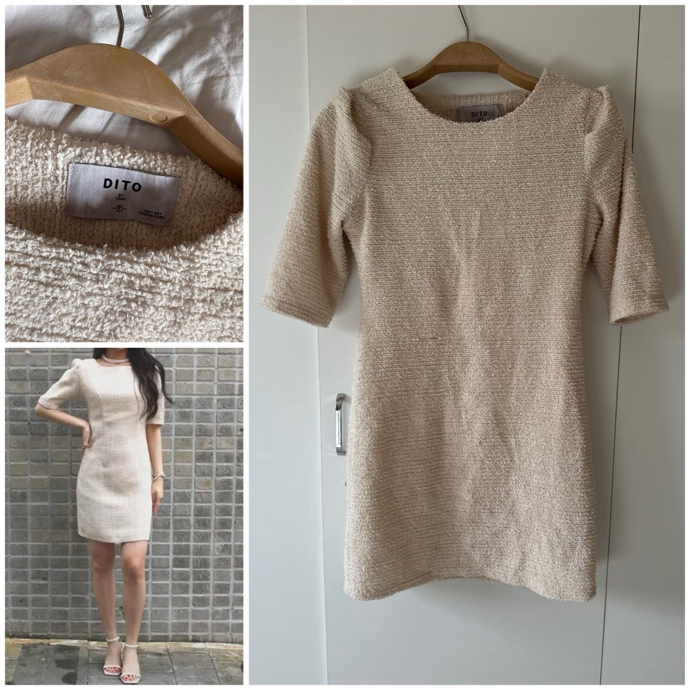 Magnifique robe pailletée de la marque Dito made in Korea 🌹