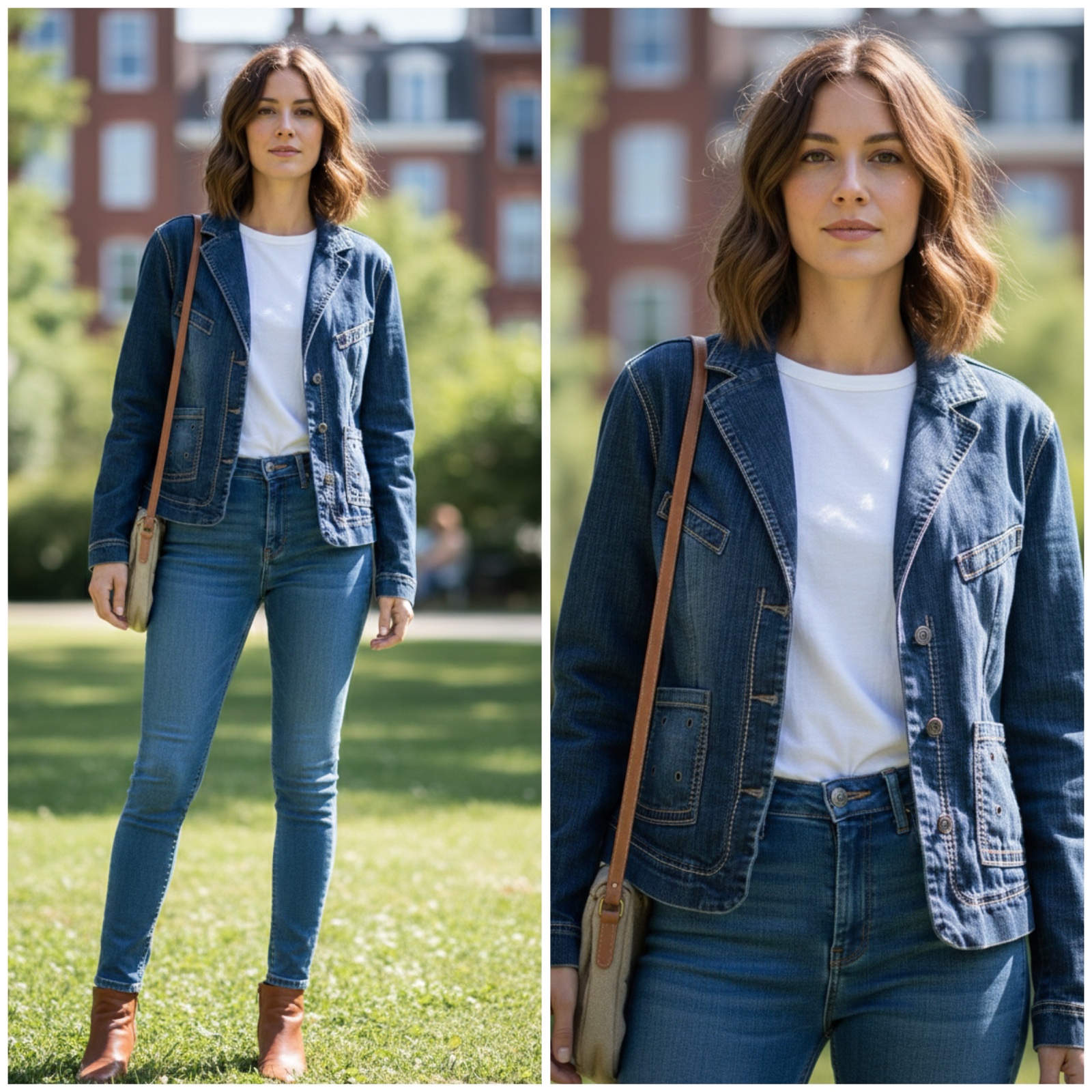 Veste jeans 😍💞