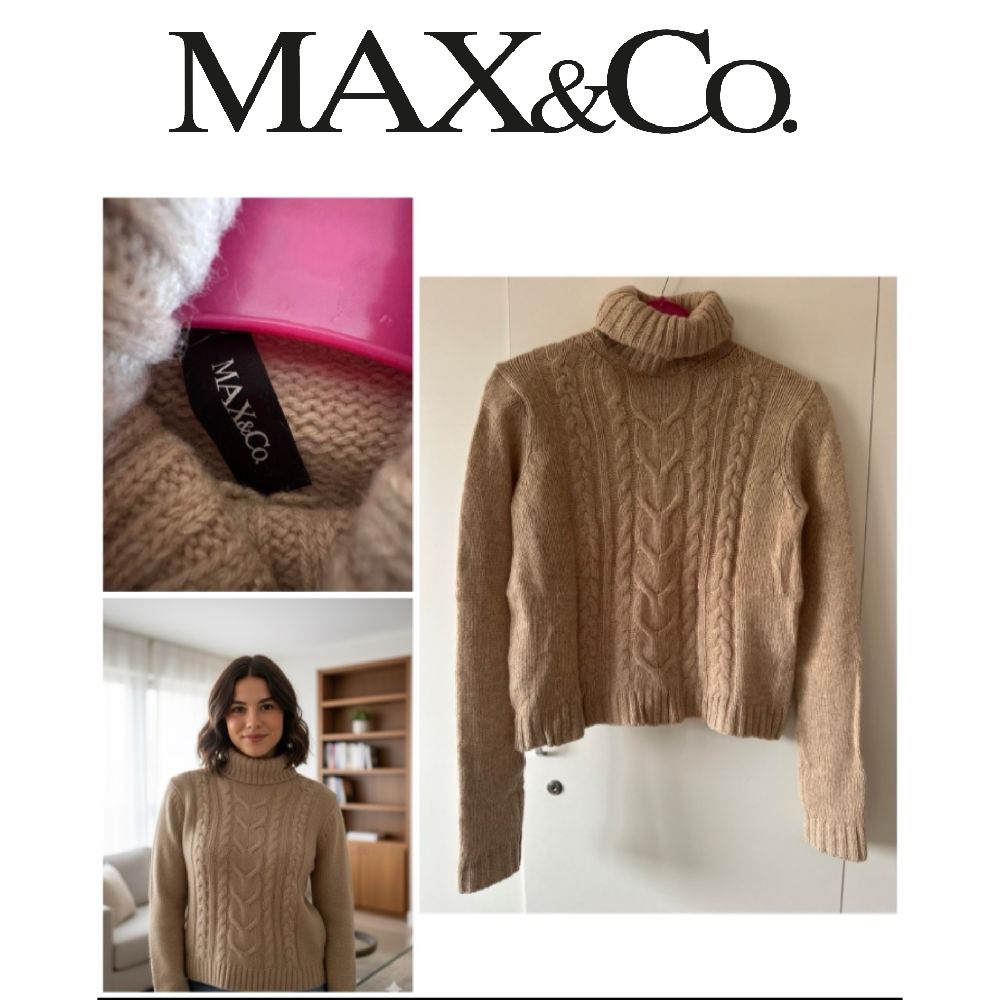 MAX&Co pull col roulé comme neuf 🌹