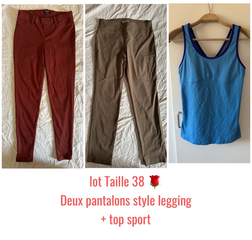 Lot taille 38/M comme neuf 🌹