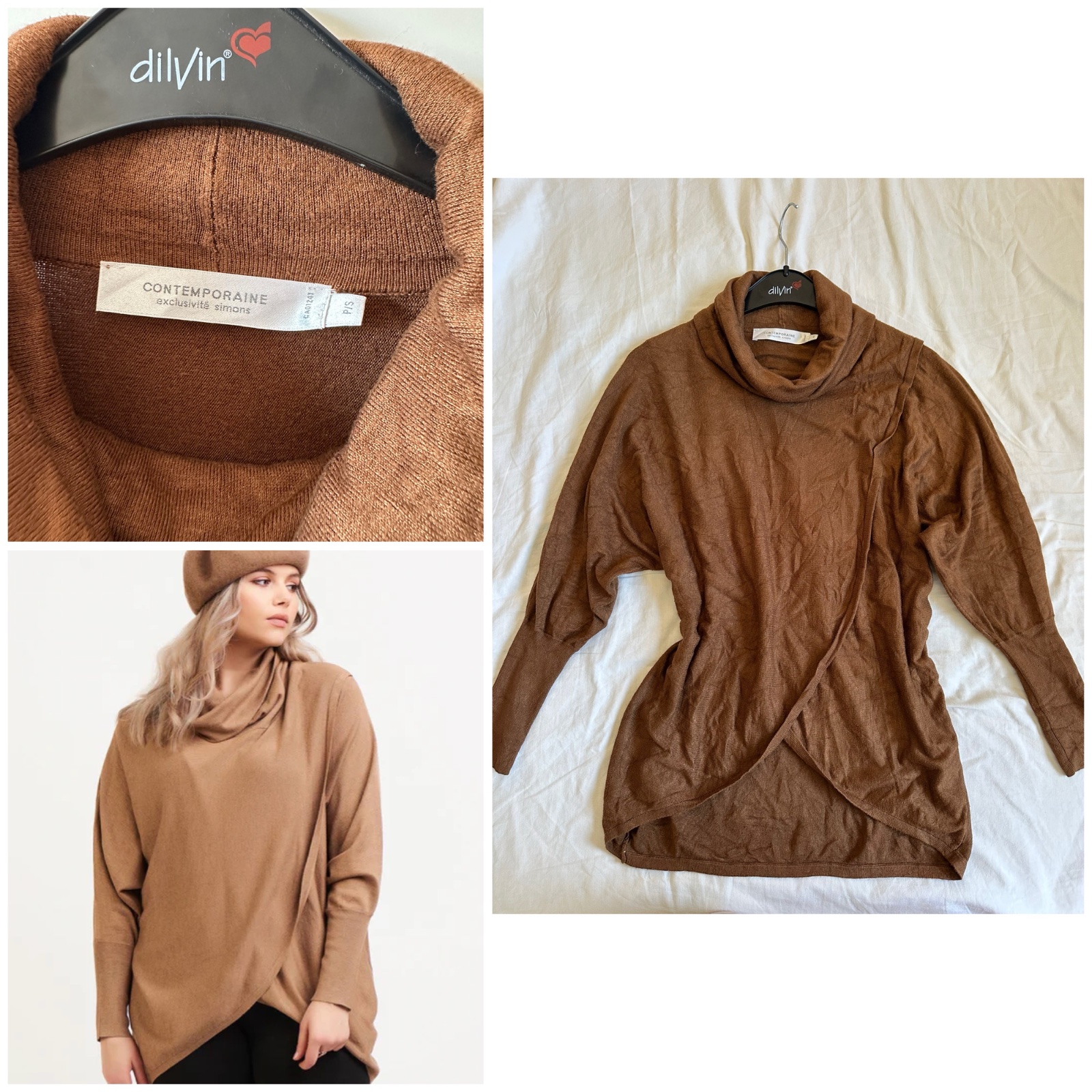 Pull en viscose 🌹🤎