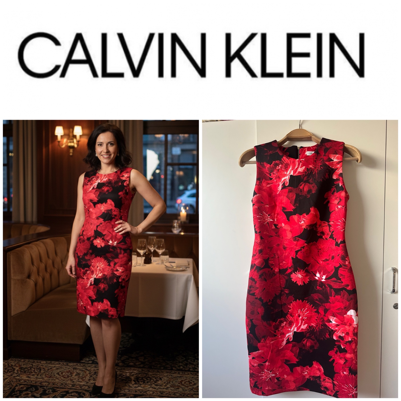 Robe Calvin Klein 😍🌹en promo 🔥🔥🔥🔥