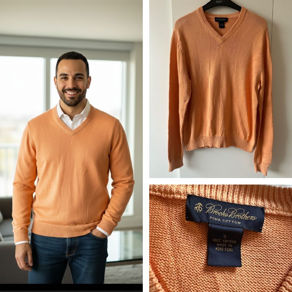 Pull col V 😍😍🧡🧡