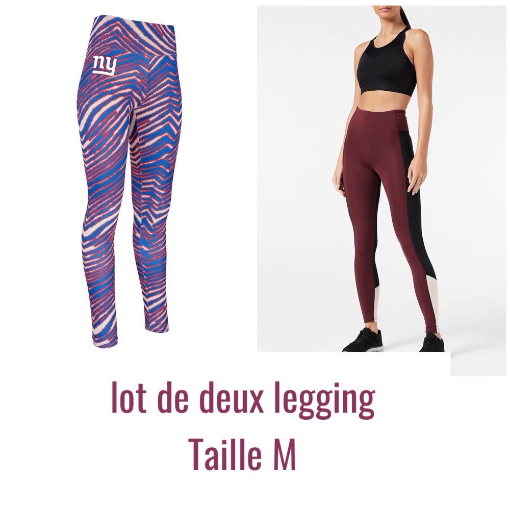 Lot de deux legging tailles M 🌹🌹