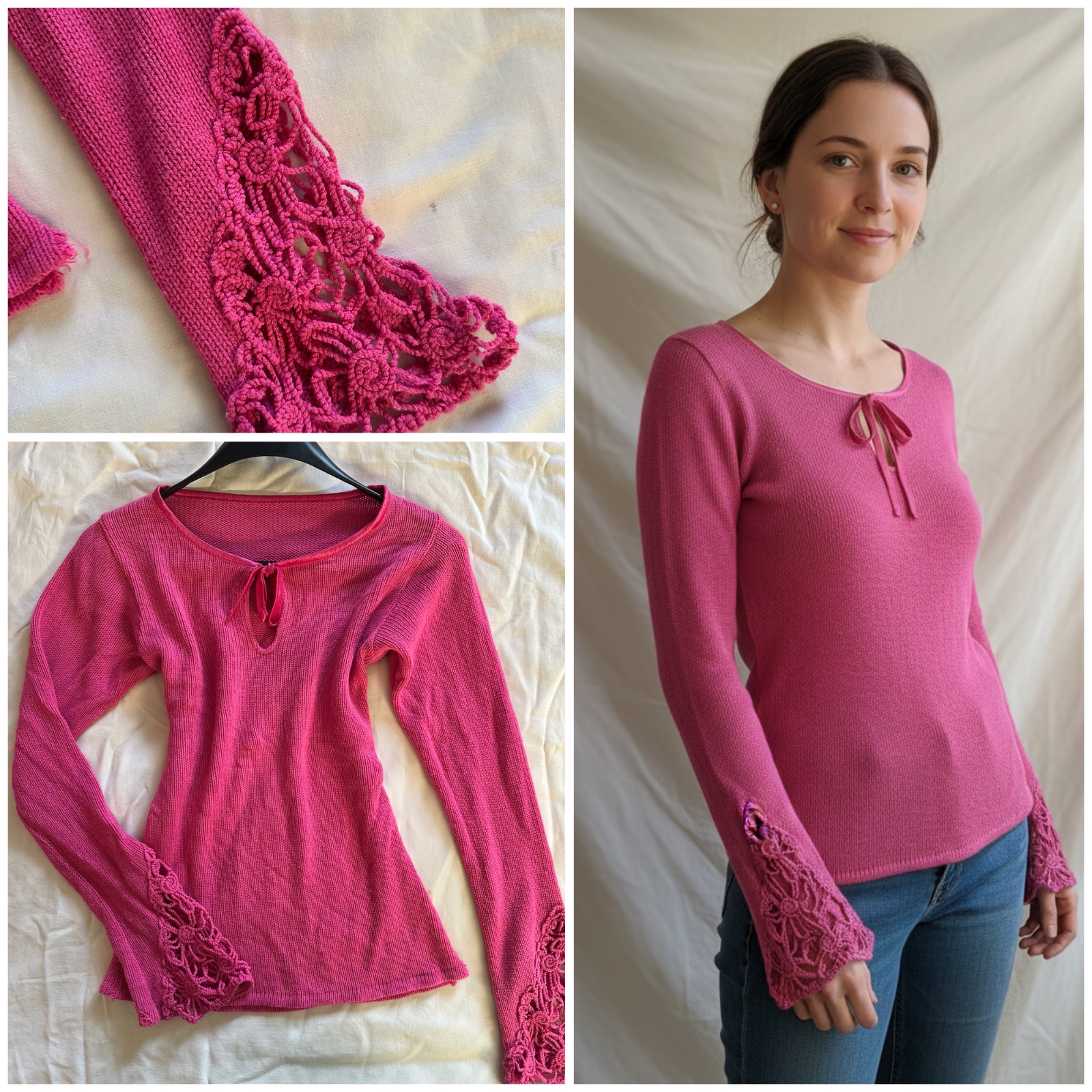 Magnifique pull 🌹💞💞